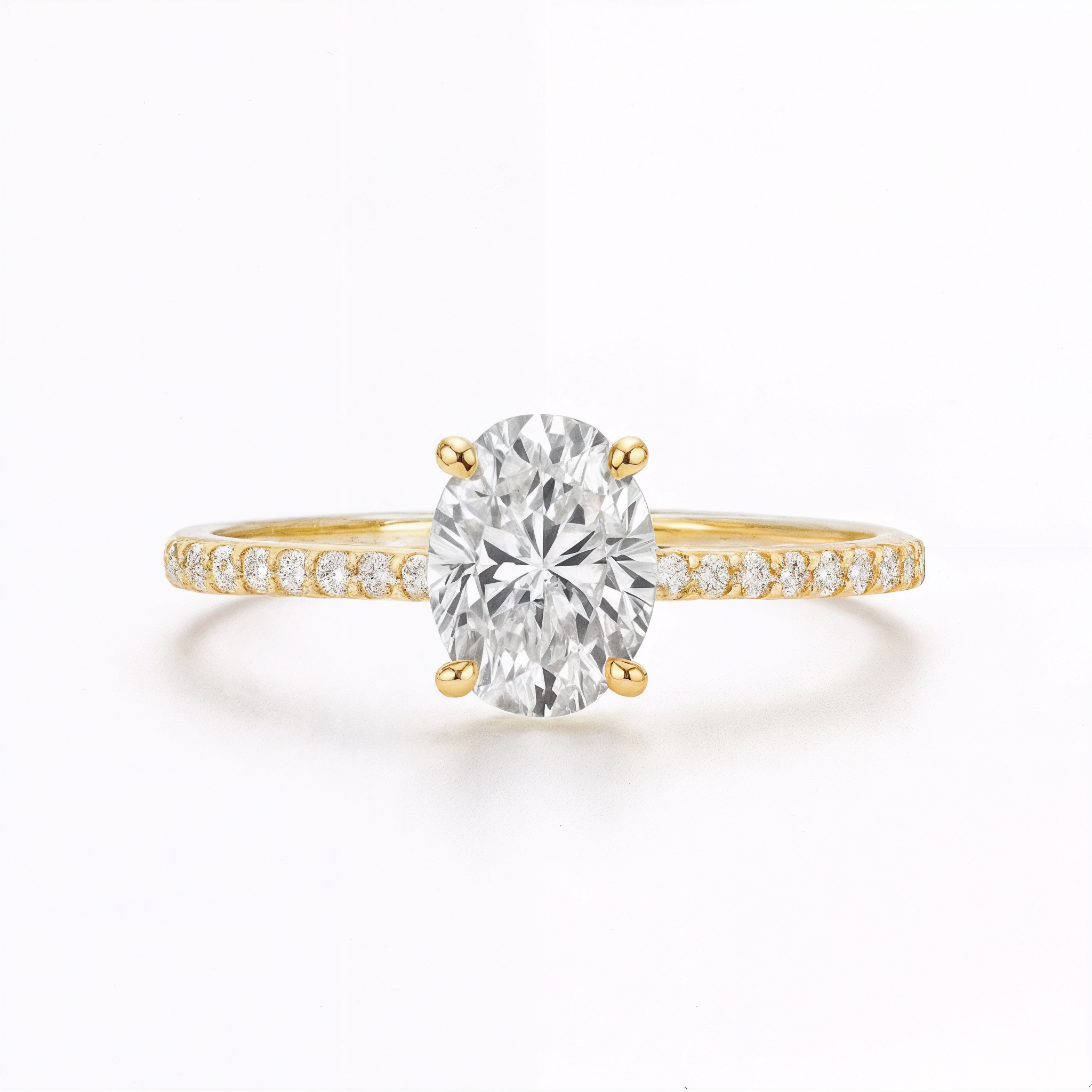 THEONE Oval Gold Promise