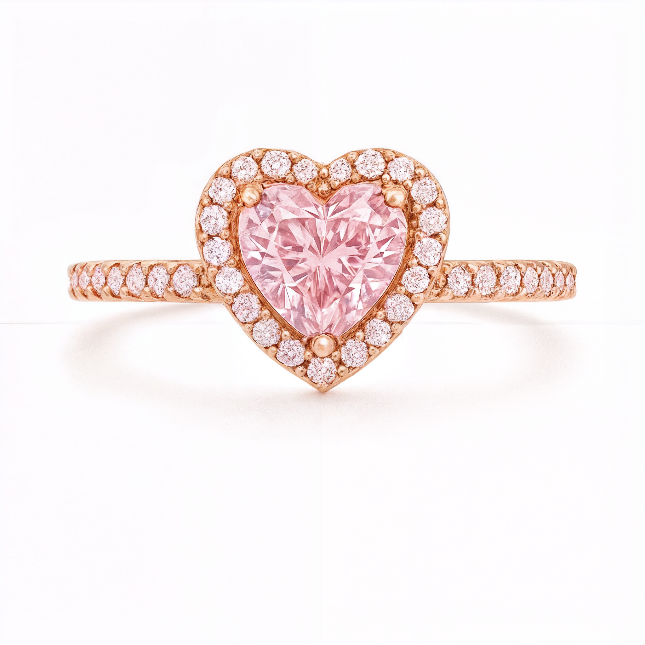 THEONE Heart Rose Gold Promise